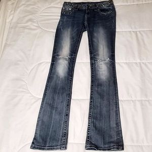 Miss Me 26x33.5 Blue Jeans